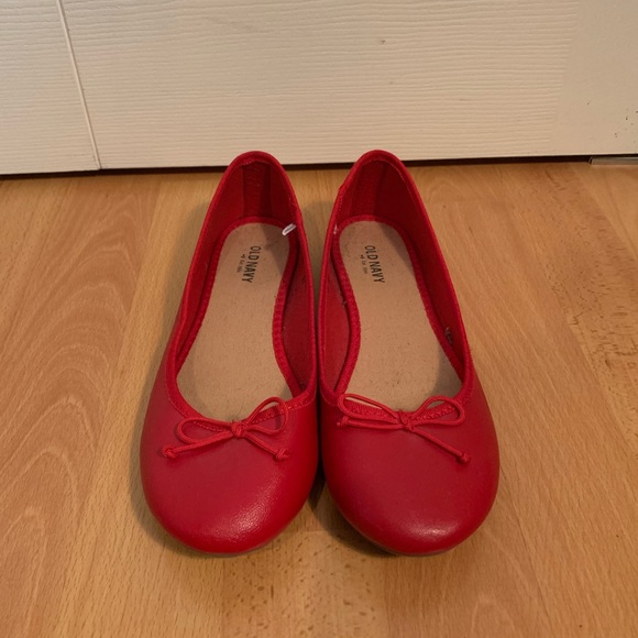 Red Ballet flats - Picture 3 of 5